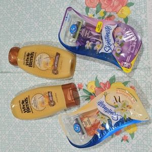 Garnier Whole Blends / Skintimate bundle